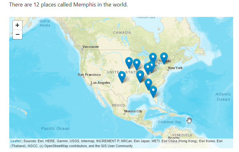 GabachoExpress's tweet photo. @imalbertoalonso FYI, there are 12 places called Memphis in the USA: https://t.co/UDqtoxHuNH