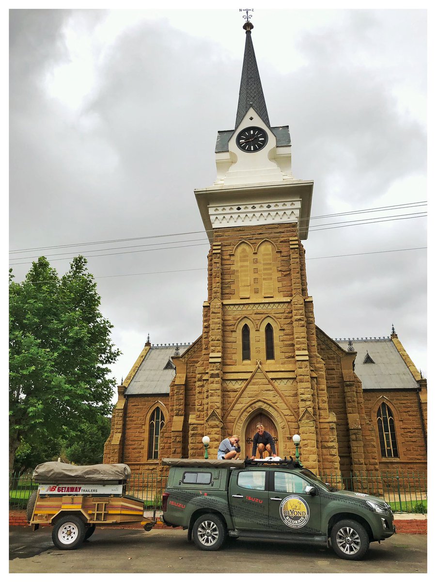 PetervanKets's tweet photo. Last stop before Lesotho pony trekking. Wepener! @isuzusa #ThereIsWorkToDo @FrontRunnerZA #BornToRoam https://t.co/2MVc6drTDd