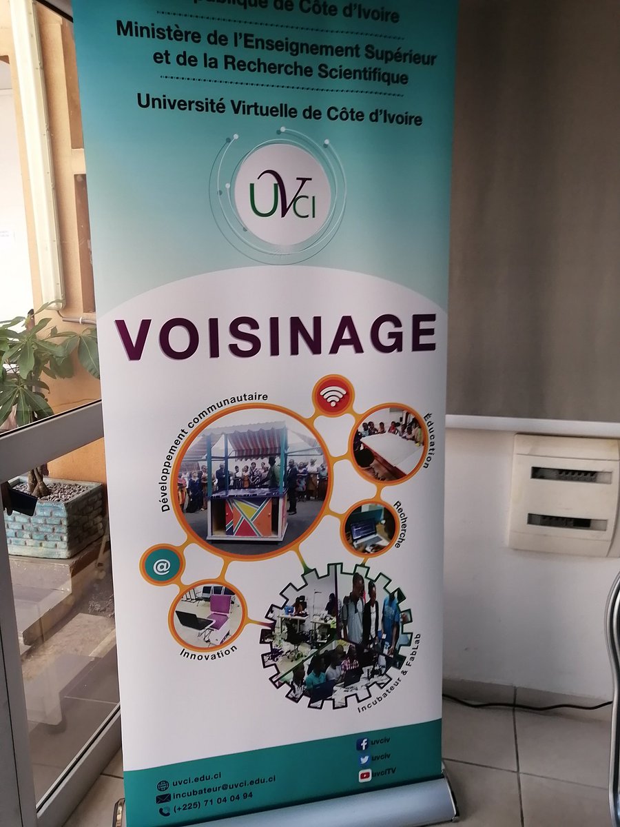 uvciv's tweet photo. #civedu #JourneeFabLab Dr @yeokanigui présente le #VOISINAGE, un concept au delà du FabLab.
@Gouvci @mesrsci @MIANSEH @LeCames @UVS_Senegal @UVT_tunisie @AUF_AfriquOuest @ayiyikoh @BabyLabCI https://t.co/5Y9MrcFBxZ