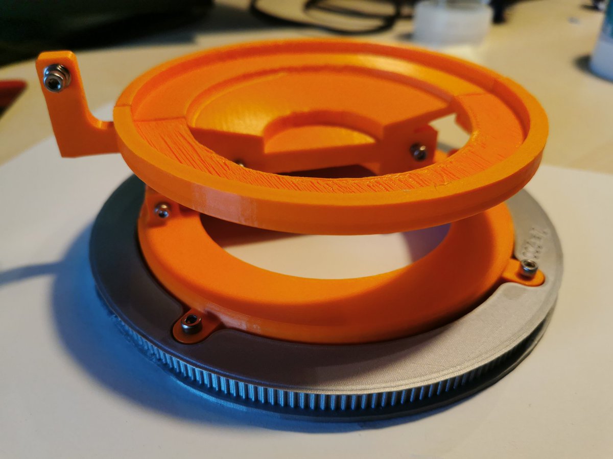 Spin_IJL's tweet image. Our full automated Brillouin set-up is on his way. Here are 3D printed parts of the rotating sample holder 🙂. #StormProject