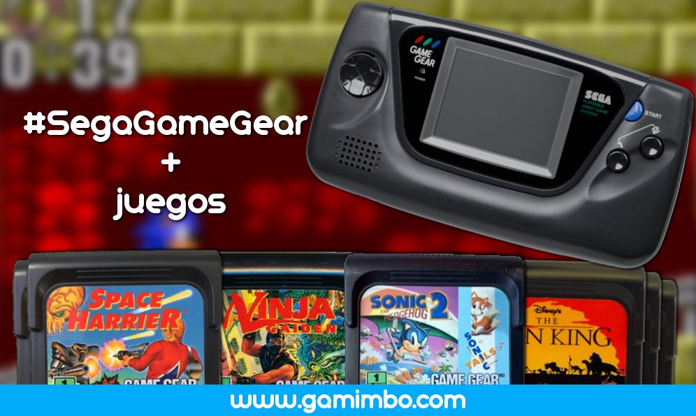 ¡Lote de juegos más consola #SegaGameGear! ¡No la dejes escapar y entra en el enlace!
👉bit.ly/2YCuUCv
#Consolas #RetroGames #RetroGaming #Gamimbo #GameGear #SEGA #Videojuegos
