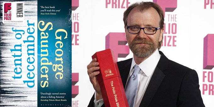 BloomsburyBooks's tweet photo. "A breeze sent down a sequence of linear snow puffs from somewhere above. Beautiful. Why were we made just so, to find so many things that happened every day pretty?"
It's the #TenthofDecember, which means... Happy George Saunders Day! https://t.co/OnndTPjn9q