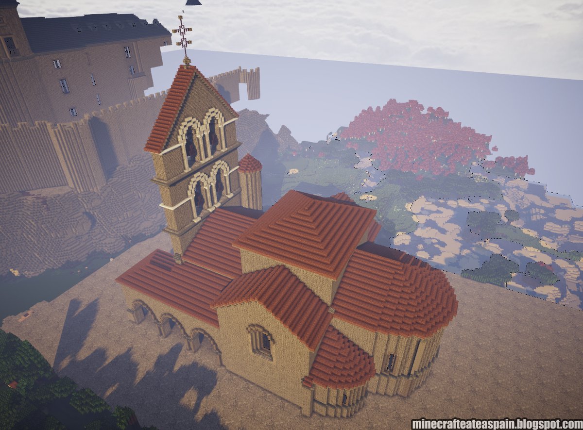 Minecrafteate's tweet photo. Gráficos mejorados: Réplica Minecraft de la Colegiata de San Salvador de Cantamuda, Palencia, España. https://t.co/PvwxFHNJnw
#colegiatasansalvadorcantamuda #cantamuda #palencia #castillayleon #cyl #españa #spain #romanico #minecraft #minecraftbuilds #minecraftbuilders https://t.co/WG7XiDm72O