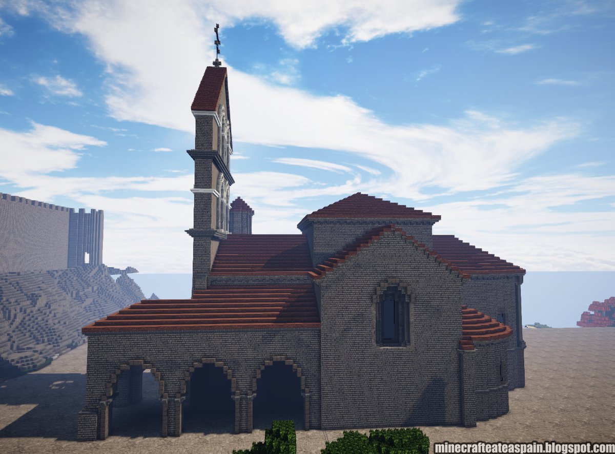 Minecrafteate's tweet photo. Gráficos mejorados: Réplica Minecraft de la Colegiata de San Salvador de Cantamuda, Palencia, España. https://t.co/PvwxFHNJnw
#colegiatasansalvadorcantamuda #cantamuda #palencia #castillayleon #cyl #españa #spain #romanico #minecraft #minecraftbuilds #minecraftbuilders https://t.co/WG7XiDm72O