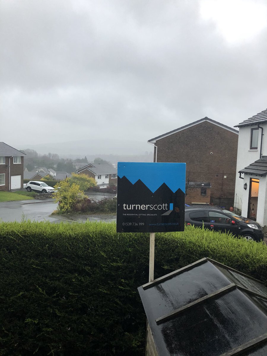 turnerscott's tweet photo. Lots of viewings this afternoon! 

🏠 ☔️ 

#rainydays #lakedistrict #lettingagents #kendal https://t.co/j8rW20lISI