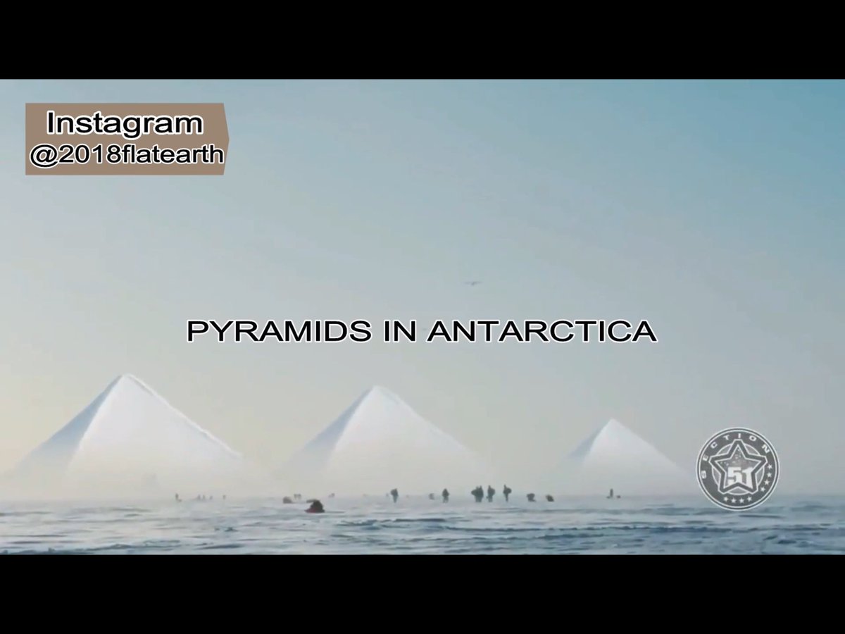 These were built when there was no ice in Antarctica. They don’t want you to know that there used to be no ice in Antarctica. Doesn’t fit the climate change hoax.Said pyramids there were conspiracy & dumb.Only now people are going there & clearly showing they are indeed pyramids.