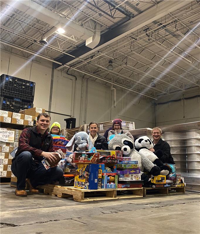 ValleyCompanies's tweet photo. From @VCToddGilbert, "I wanted to personally thank everyone that contributed to our @mntruck Trucks & Toys Holiday Gift Drive. We had a number of employees contribute, as well as some folks from the local Hudson community as well. #ValleyCompanies #VCevolving #VC1935 #MTA https://t.co/BnbO0Ph2FC