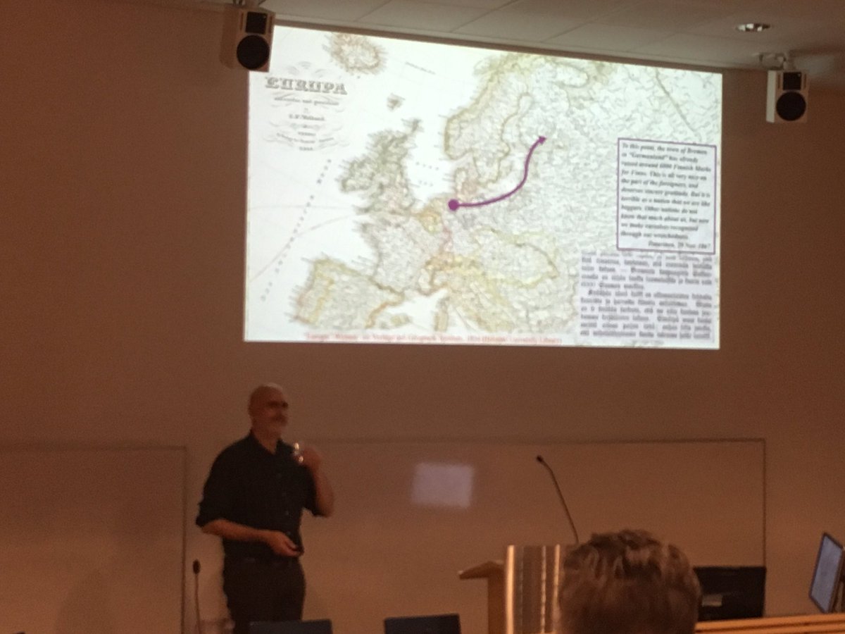 IASRTamp's tweet photo. IASR-fellow Andrew Newby getting all his stories out in “Poor and primitive, but honest and truthful” – Overseas Famine Aid to Finland, 1856-6”. Sad but fascinating stuff! https://t.co/VNAJNhwNGE