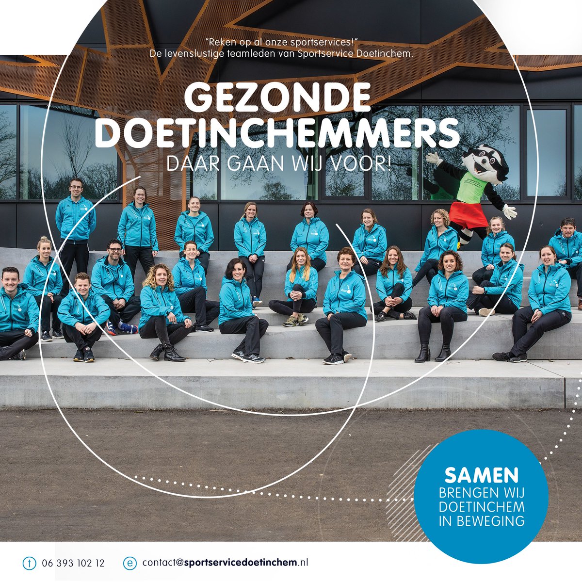 SportDtchem's tweet photo. 🙋Sportservice Doetinchem. Wie zijn we? Wat doen we?
📃 Thema: Gezonde Doetinchemmers, daar gaan wij voor! (10/11)👇

We bieden inwoners in Doetinchem de mogelijkheid om in hun eigen leefomgeving kennis te maken met activiteiten op het gebied van sport, bewegen en gezondheid🚶‍♂️ https://t.co/F8DKMrduMU