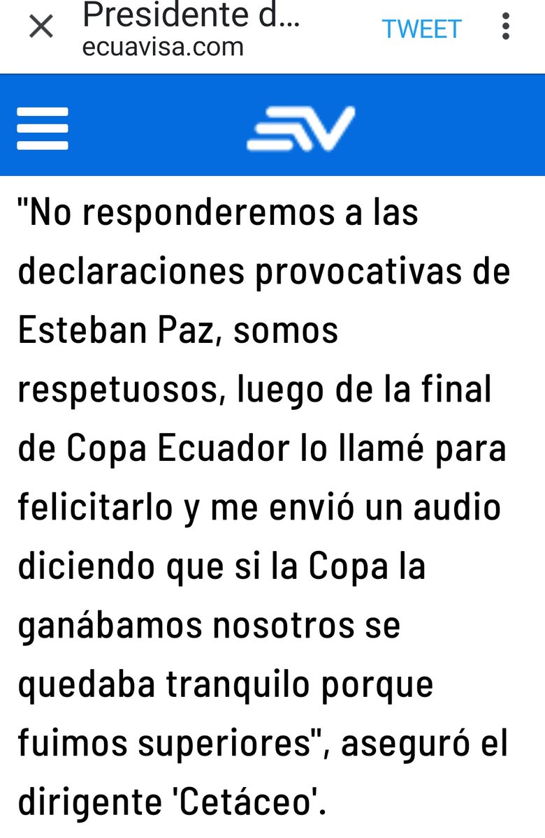LTarrineristas's tweet photo. Esto dice el presidente de Delfin sobre un audio q envió Esteban Paz luego de la #coparobada
Lo mismo pasó con Emelec en el 2010, no son frontales, son unos longos hipócritas estas ratas blancas https://t.co/sAEm4B3c5H