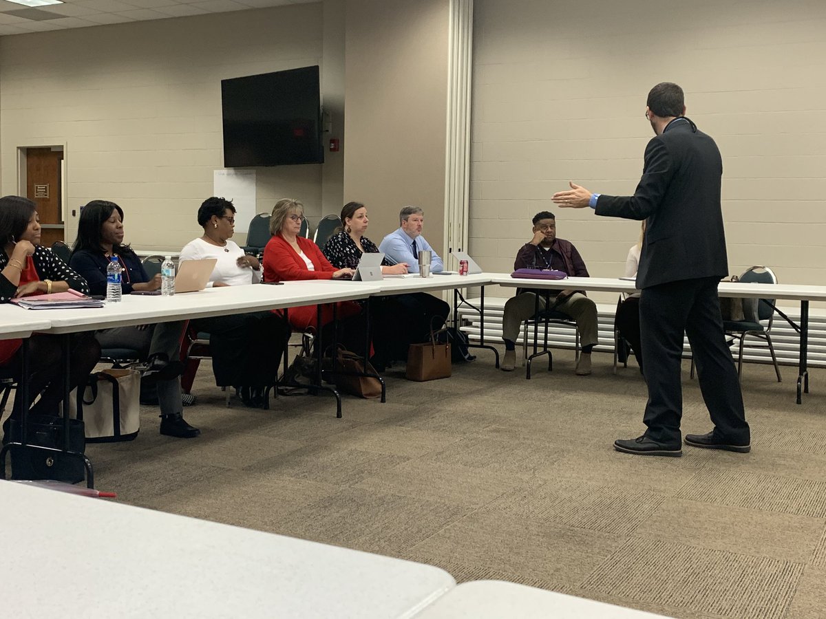 bshepherdnbct's tweet photo. @MPACT_Jason providing professional development for our @jefcoed administrators this morning. What should we see in math classrooms? https://t.co/A8hmtQ6iOQ
