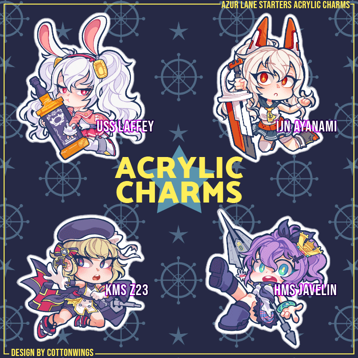 Preorders for new JJBA, Steven Universe Future, Pokรฉmon Sword & Shield and Azur Lane charms are also available 11 DEC 11pm (GMT+8) !