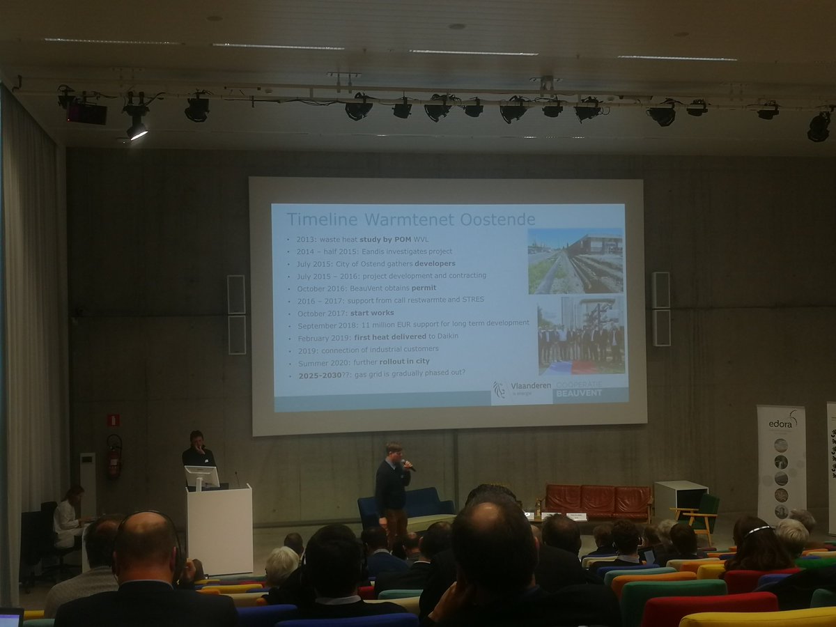 soflett's tweet photo. Finally some frank words from #heatnetwork cooperatives in Oostende's #Beauvent & Eeklo's #Ecopower:
🇧🇪 Belg. Govt don't work on low-carbon heat:
▶️ Vision might be there, but their actions are not matching
▶️ More ambition 💚 & clear policy signals needed 💪
#heatinthecity https://t.co/sUOl6Dbb5a