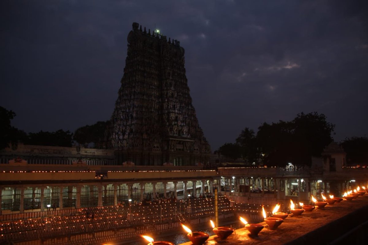 Meenakshi Temple At Night meenakshi-temple-at-night