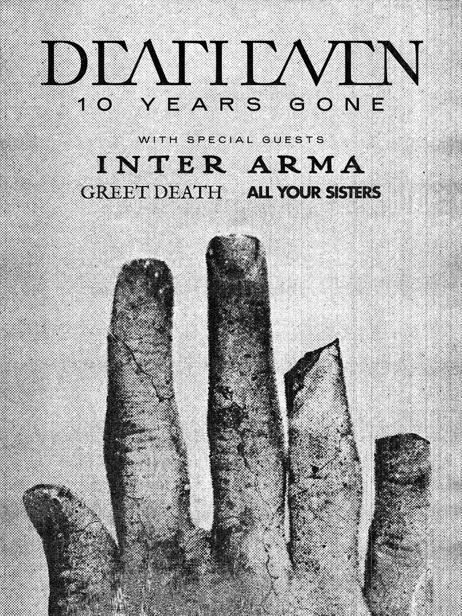 US tour with <a href="/INTERARMA804/">Inter Arma</a>, <a href="/deathbois/">Greet Death</a>, and <a href="/allyoursisters/">allyoursisters</a>. Tickets on sale Friday. Information here: instagram.com/p/B55ZS9_BKfD/…