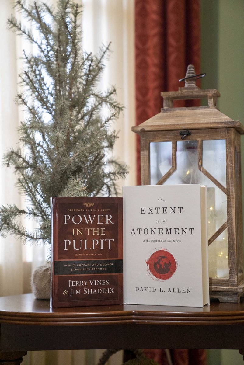 Day 4 of the 12 Days of Christmas!

Like and retweet for a chance to win Power in the Pulpit by <a href="/jerryvines/">Jerry Vines</a> and @JimShaddix &amp; Extent of the Atonement by <a href="/DrDavidLAllen/">David L. Allen</a>.
