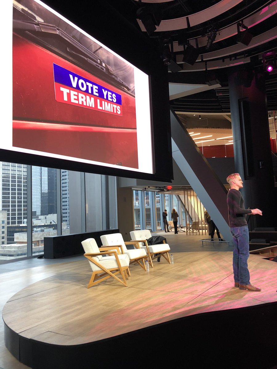 “Without money all you really have is energy and whatever fight you have within you.” -Zach Maxwell of <a href="/ArlingtonVoice/">Arlington Voice</a> on fighting and winning term limits battle.  #IWSSFest