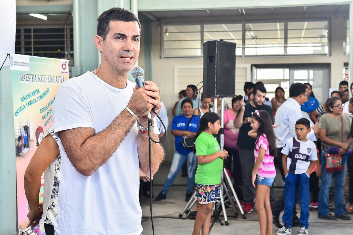 Gracias <a href="/UrtubeyJM/">Juan Manuel Urtubey</a> por permitir la sonrisa a cada niño de nuestra amada Salta a través de las escuelas abiertas.  Exitos en su nueva etapa 💙💙