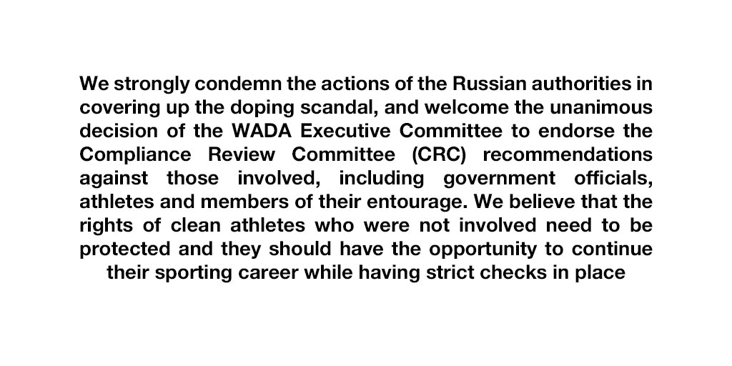 IOC AC Statement