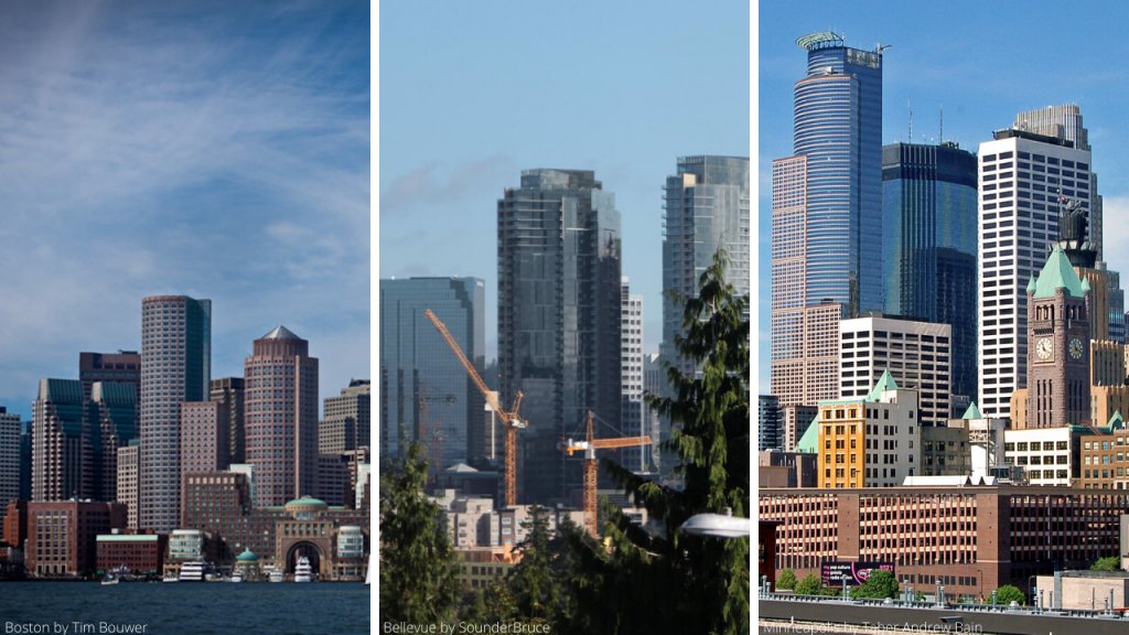 T4America's tweet photo. We're thrilled to announce that we have selected three cities to launch curbside management pilot projects through our Smart Cities Collaborative! They are:
✔️Bellevue, WA
✔️Boston, MA
✔️Minneapolis, MN
https://t.co/JPjbe7pf68 https://t.co/vmMgWewUE3
