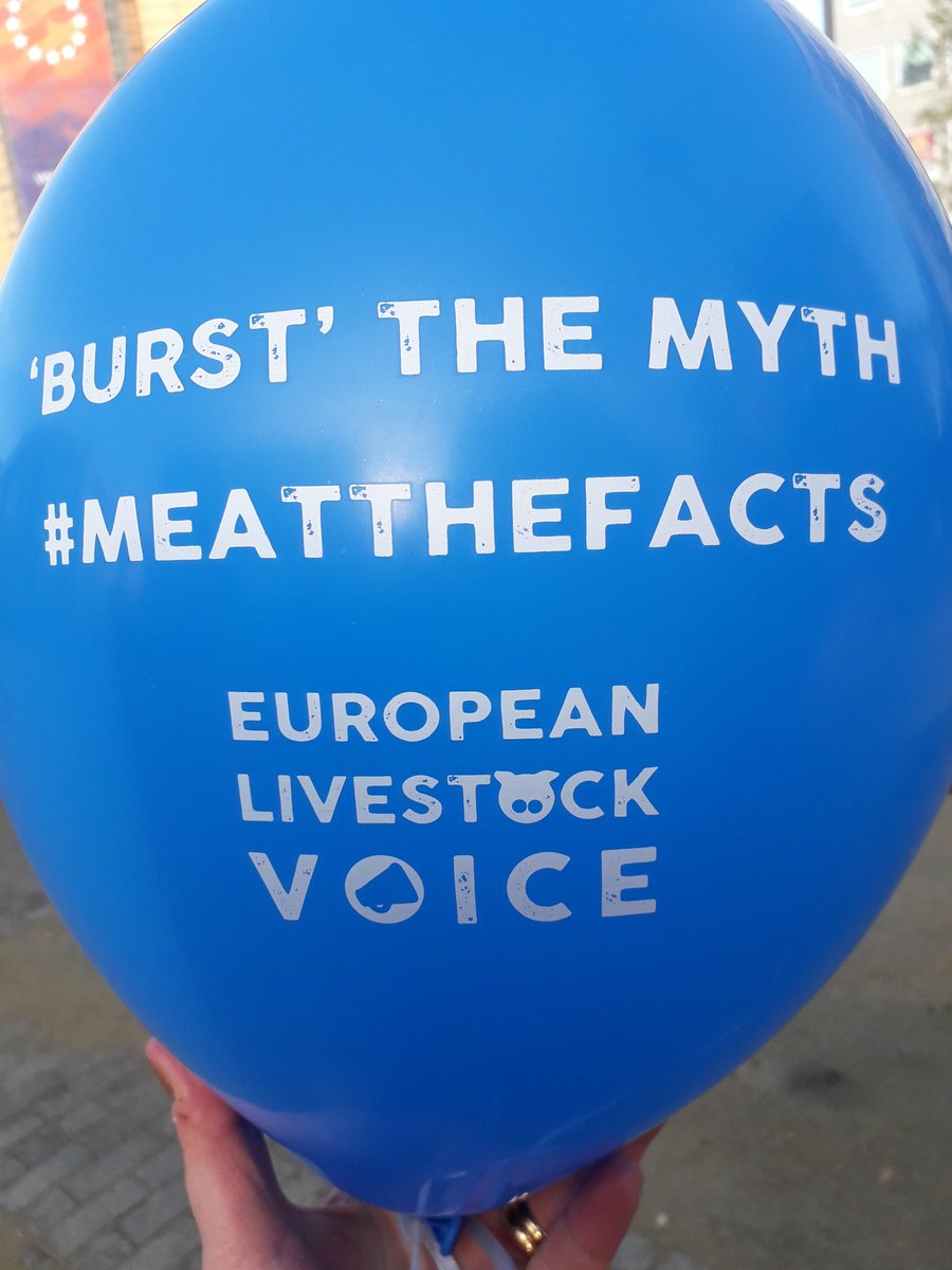 LeiponenSyyrakk's tweet photo. Today #meatthefacts #flashaction at Schuman roundabout to support the sustainable animal production @BrysselToimisto @COPACOGECA @MTKry https://t.co/UwDWvk29Pz
