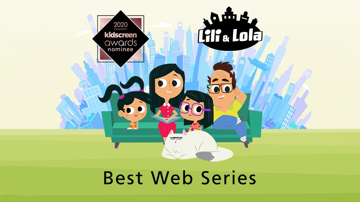 We're honored to be nominated for the #KidScreenAwards2020! Thank you for considering "Lili &amp; Lola" for Best Web Series. Congratulations to the #LiliandLola Fam  🎉  <a href="/kidscreen/">Kidscreen</a> <a href="/AndreaLibman/">𝔸𝕟𝕕𝕣𝕖𝕒 𝕃𝕚𝕓𝕞𝕒𝕟</a> <a href="/StTabitha/">Not Tabitha</a> <a href="/Valin_TS/">Valin Shinyei</a> <a href="/BaniTaherian/">Banafsheh Taherian</a> <a href="/ShabnamRezaei/">Shabnam Rezaei</a> <a href="/AlyJetha/">Aly Jetha</a>