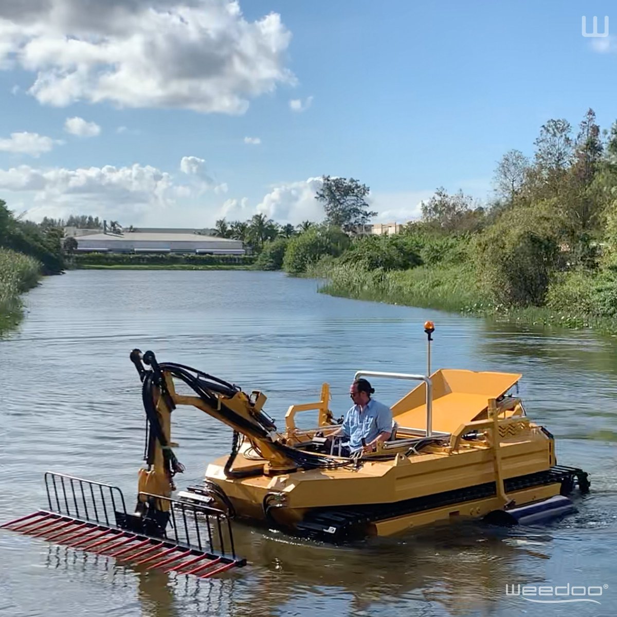 WeedooWorkboat's tweet photo. The Collection Rake is just one of multiple attachments that can be used with the incredible Weedoo Amphibious Workboat: TC-6000. π€πΈπ
#Weedoo #PondAlgaeCleanup #DredgingMachines #AmphibiousWorkboat #CollectionRake #WeedRemoval #Waterway #Hunting #TC6000 #Workboat #Rake https://t.co/4CEpvgYfhb