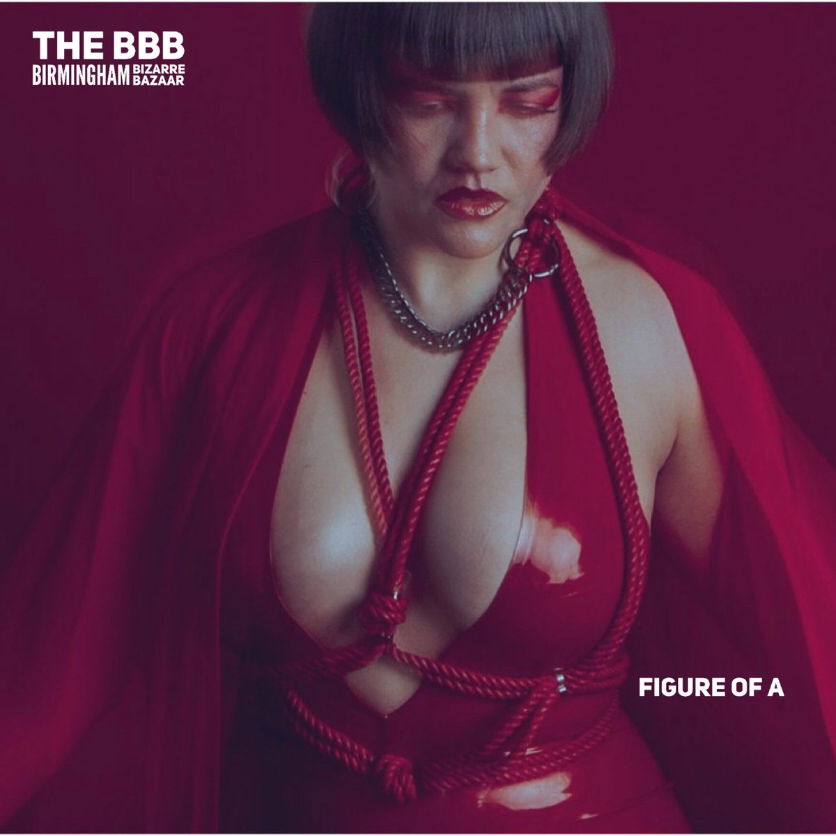 BBBAltFetBazaar's tweet photo. This Sunday 15th December #figureofa
will be trading @BBBFetishBazaar
Figure of A is an accessories brand inspired by Japanese rope bondage - Shibari, designed by rope artist and fashion designer, Anna Kii. #harness #shibari #rope #kinkyshopping #kinkychristmas https://t.co/AmnJWTBhq6
