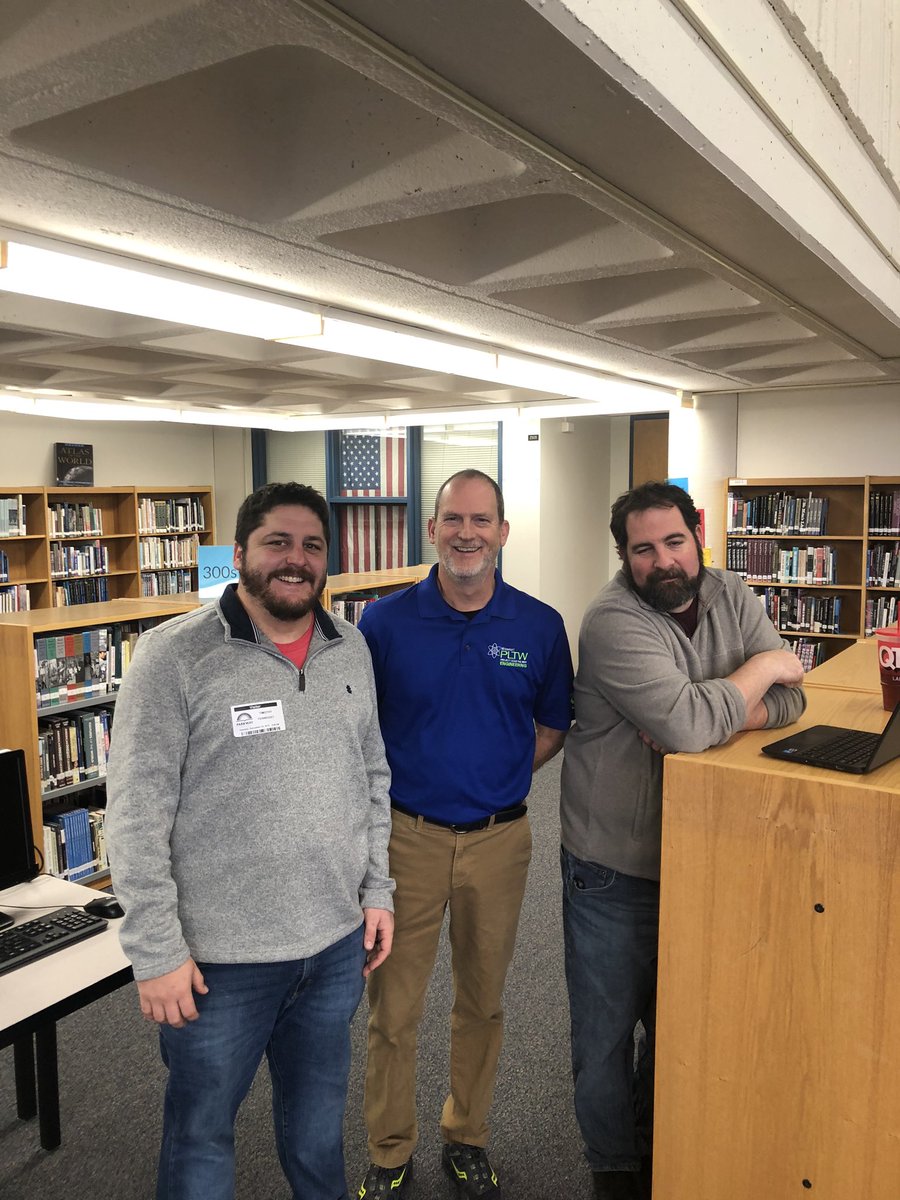 a_belding's tweet photo. The teachers behind women in engineering day @PatriotPride76 #cterocks! https://t.co/Dy42hAr8R9