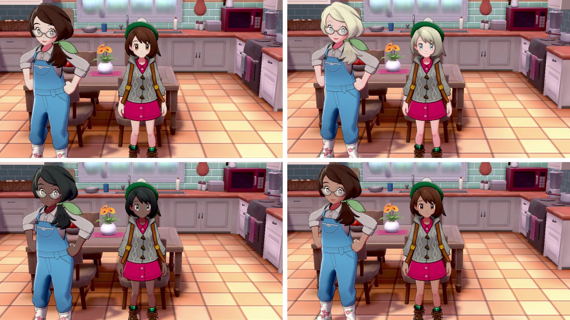 ゆきのさん 主人公とお母さんの肌や髪色を合わせる配慮 ポケモン剣盾 ゆきのさん 主人公とお母さんの肌や髪色を合わせる配慮 ポケモン剣盾