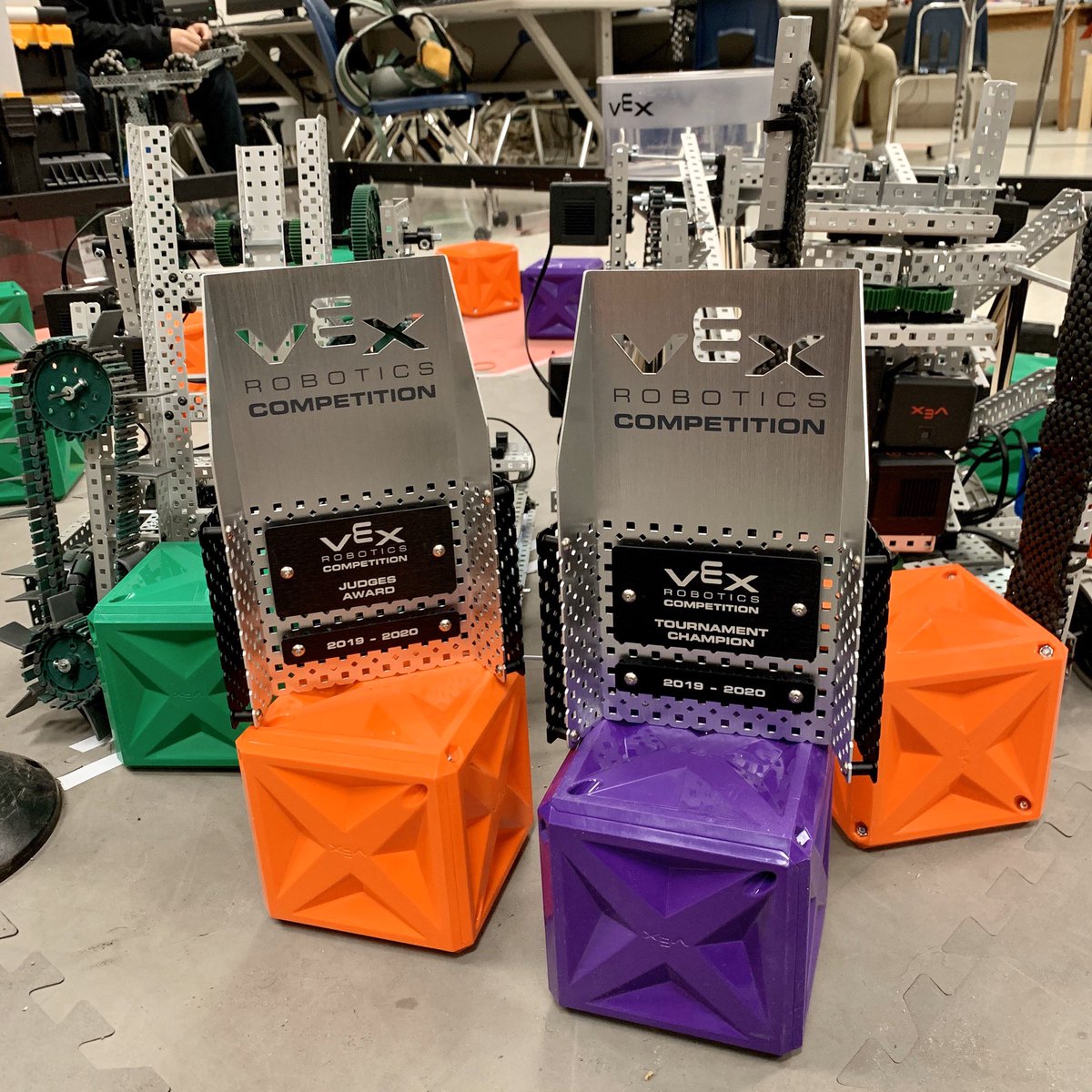 raiderobotics's tweet photo. Very proud of our brothers and sisters for winning at Tower Takeover @ ATEMS at Abeline, TX
#20480Y - Tournament Champions, Qualified to state, Qualified to #CREATE U.S. Open
#20480K - winner Judges Award
#20480N - Tournament Finalist

@mrmac_cs_shs @SkylineGWC @Skyline_Raiders https://t.co/rOkJfLmT8P