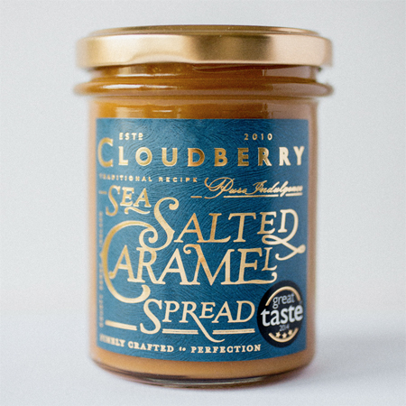 The very best Sea Salted Caramel you will ever taste - just savour it straight off the spoon! Thank you <a href="/CloudberryBaker/">Cloudberry</a> Great Taste Award 3 Star Winner from <a href="/guildoffinefood/">Guild of Fine Food</a>