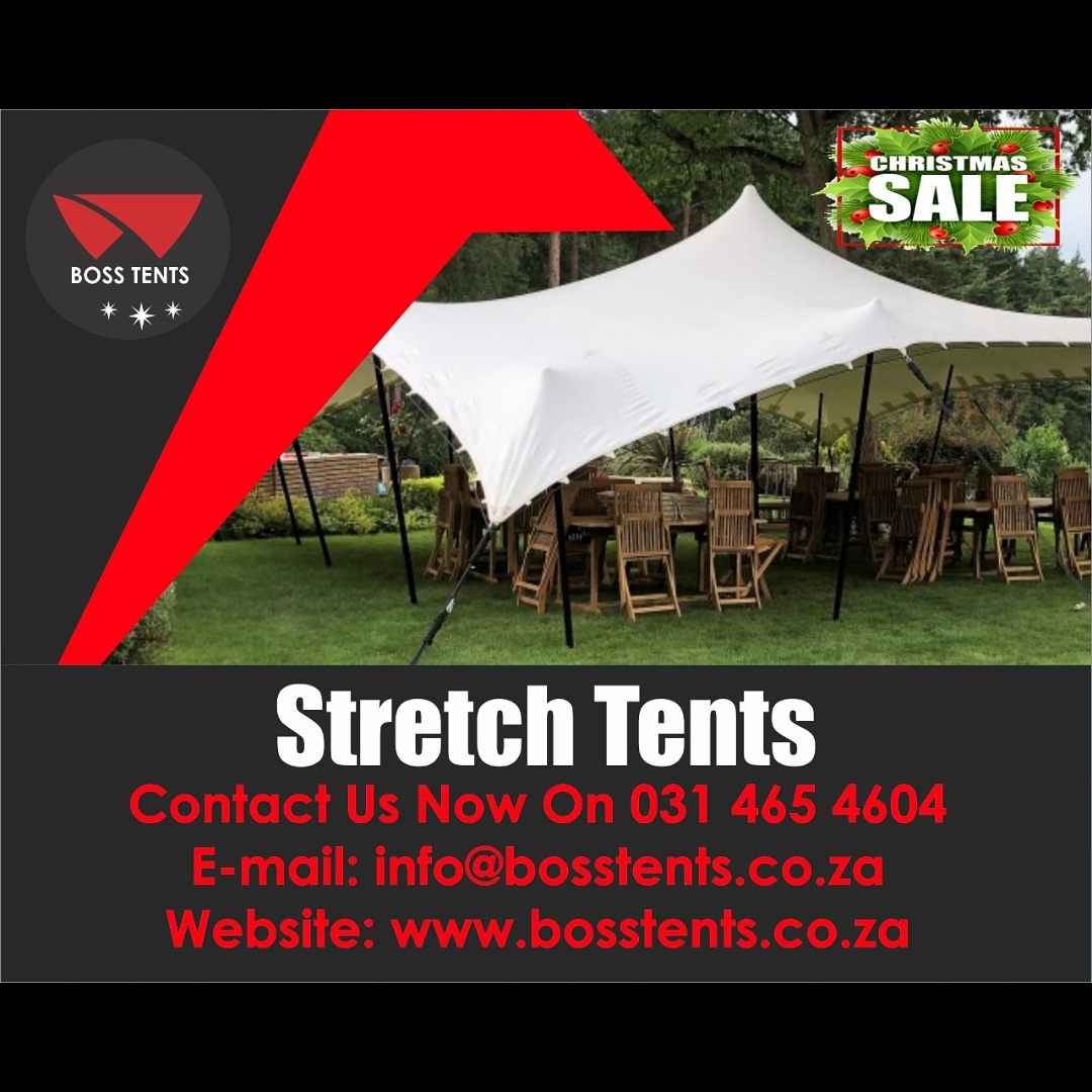 Grab this and many other amazing offers at affordable prices. Contact us Today. Whatsapp: 0027837866284 Email: info@bosstents.co.za Website: bosstents.co.za #itsthemostwonderfultimeoftheyear #stretchtentforsale #partytents #outdoorfunction #outdoorevents #weddings