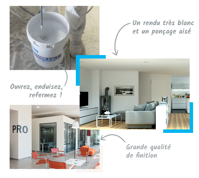 KnaufFR's tweet photo. Véritable atout sur chantier, la gamme d'enduits #Knauf #Propaint supprime l'étape de préparation de l'#enduit, permettant aux applicateurs un gain de temps considérable et de se consacrer à leur cœur de métier. #Peintre
➡️ Catalogue pour peintres https://t.co/mo9b6PclKY https://t.co/Qv3IIr8XEJ