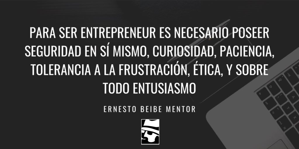 Ser #emprendedor es una herramienta para cualquier orden de la vida, para ser profesional, empleado, poeta, educador, etc.
#aprendizaje #FelizMartes #FelizDia #TuesdayThoughts