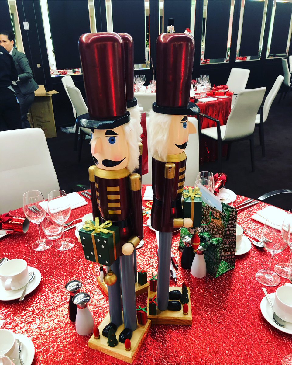 ShopAgents's tweet photo. We’re ready and waiting for our guests to arrive! Shops Agents Christmas Lunch 🎺 https://t.co/G28X73NLtb