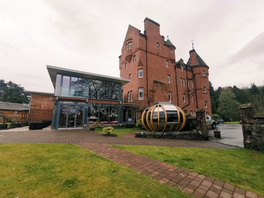 AbsoluteEscapes's tweet photo. The Absolute Escapes team recently spent the night at the stunning @FonabCastle in #Pitlochry to reflect on 2019 and plan ahead for a very exciting 2020 - thank you for a wonderful stay, Fonab! 😊 https://t.co/jL27m8w0WN
