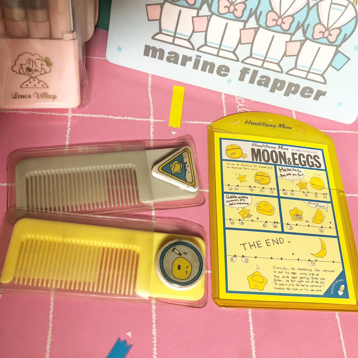 限定品】 ヘッドストロングムーン クシ ヤングコクヨ