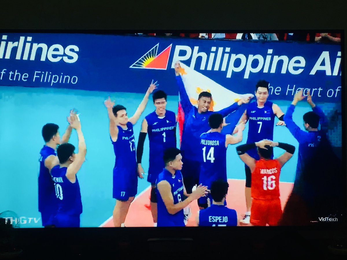 fhayeeXD's tweet photo. We are still very proud of you ALL!
Congratulations! πππ₯
#SeaGames2019
#MensVolleyball
#PNMVT https://t.co/3kO5T1yPDI