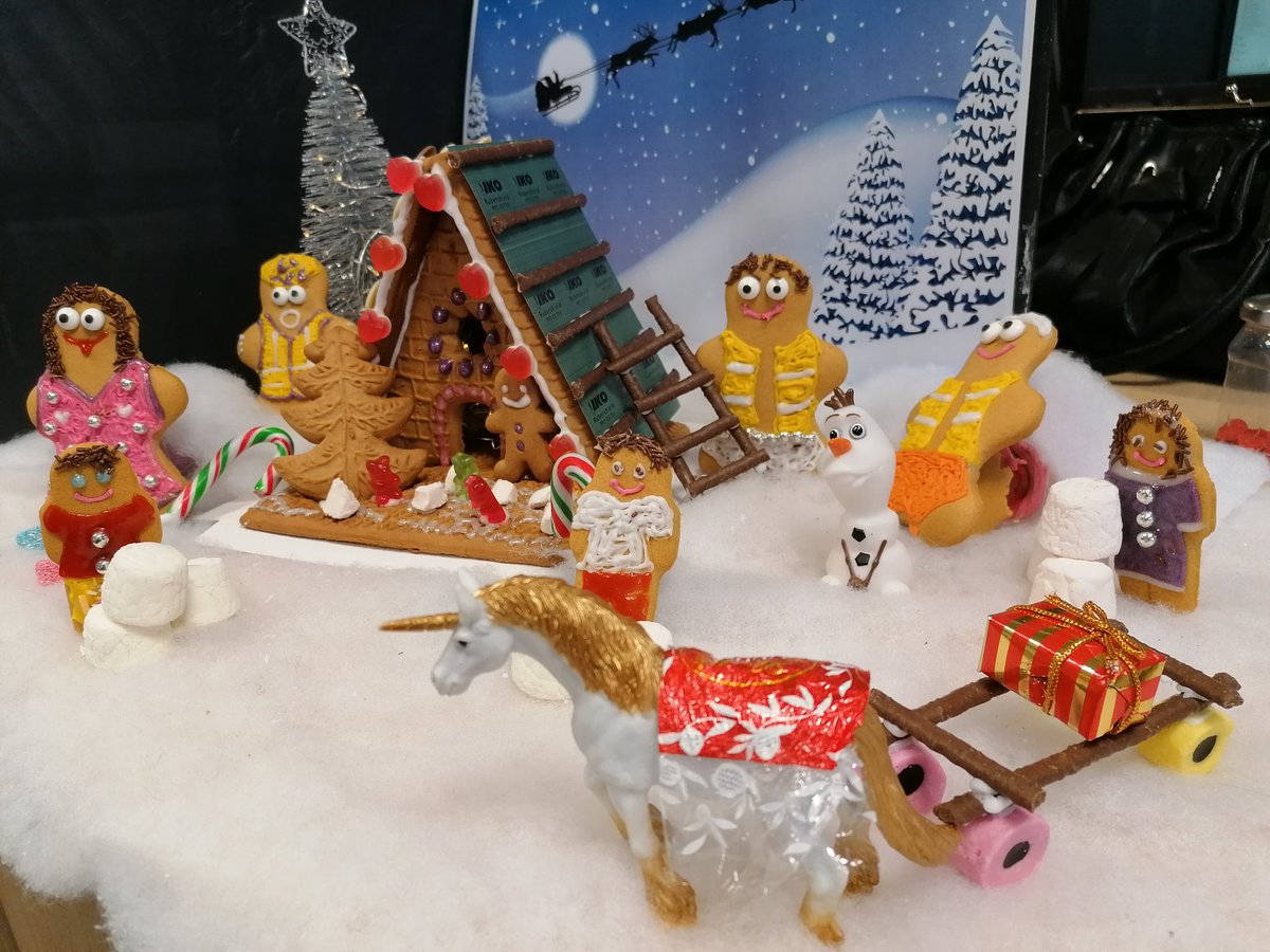No1Terry's tweet photo. @ikoplc IKO Technical AB - IKO Rubershield Pro Extra Christmas Gingerbread Installation Promo! https://t.co/kMyA8032q6