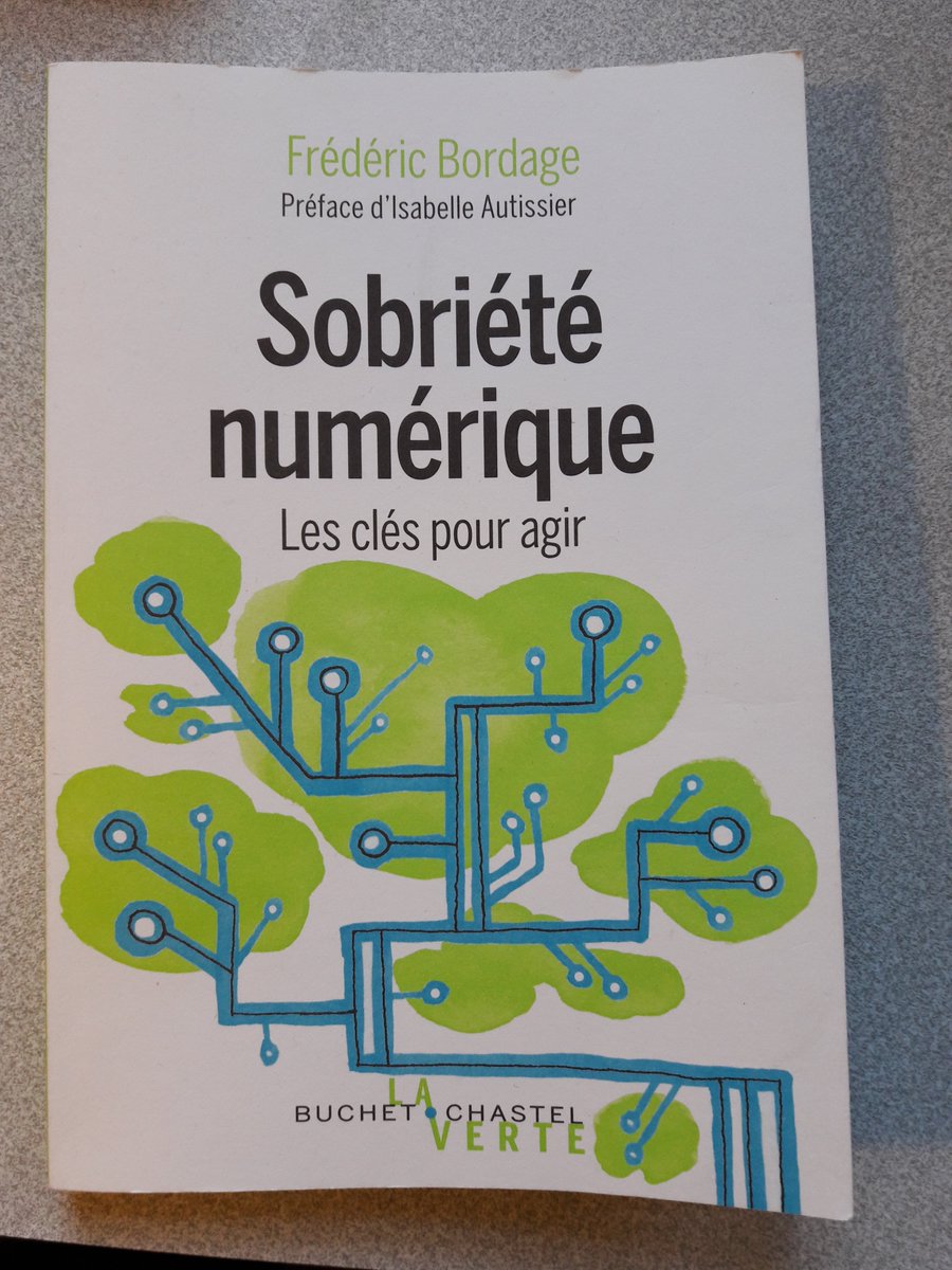 Je viens de lire le livre de Frédéric Bordage de <a href="/greenit/">GreenIT.fr</a> qui se nomme "Sobriété numérique".
En tant que concepteur de logiciels, c'est assez remuant, la remise en question est importante.
Et j'y vois beaucoup de liens avec #OnEstLaTech, évidemment😉