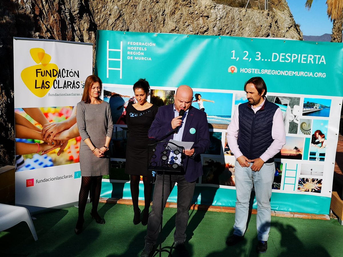 theloopinn's tweet photo. #ÚltimaHora hoy nos encontramos en Águilas, en la presentación de la Federación de Hostels de la Región de Murcia. Un paso más #loopinnhostels #felizmartes https://t.co/wTtj9dvYlr