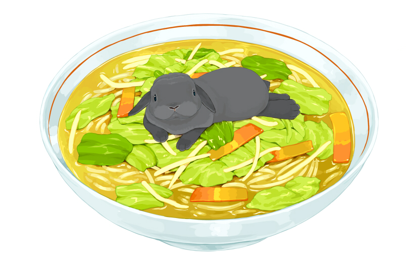 no humans bowl food food focus noodles simple background white background  illustration images