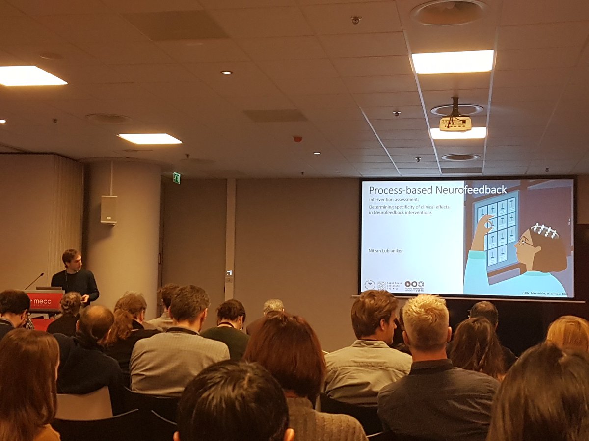 fladd's tweet photo. Nitzan Lubianiker explains how one can determine the specificity of clinical effects in neurofeedback interventions. #rtFIN2019 https://t.co/VRCYGLnFWd