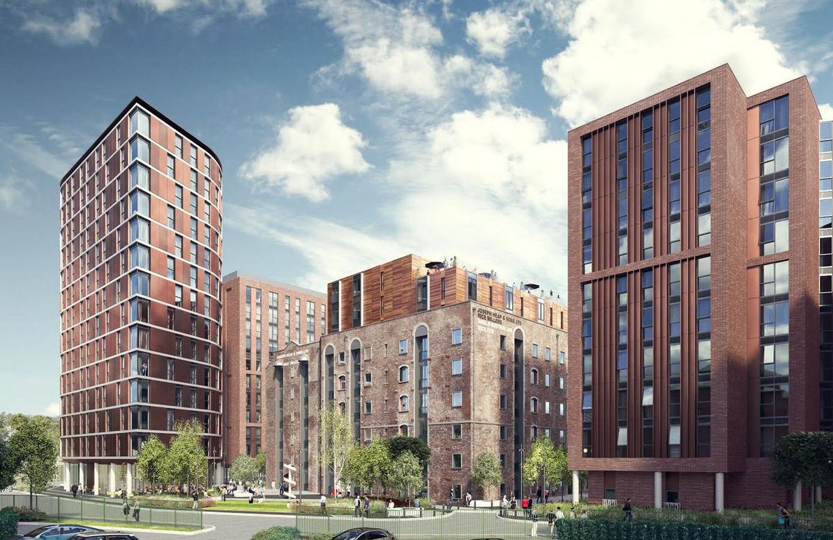 New - green light for Elliot Group &amp; Valorem at #Liverpool's Heap's Mill/Park Lane - hotel &amp; apartments in a mixed-use £100m project. Designs by <a href="/fcharchitects/">FalconerChesterHall</a> with planning advice from <a href="/Zerum_/">Zerum</a>.  More @reactproperty reactnews.com/article/elliot…