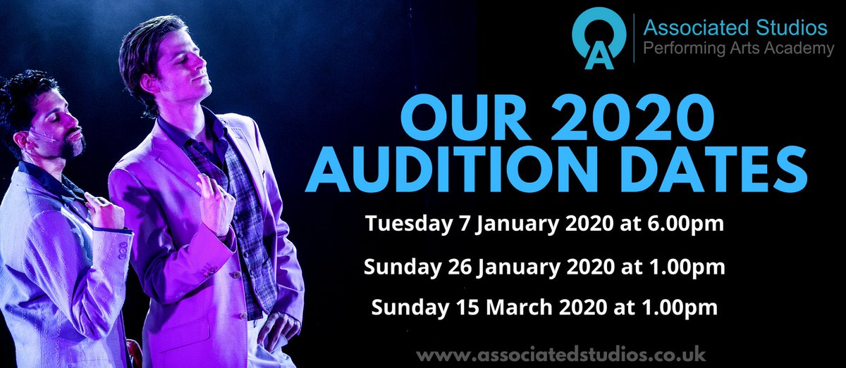 Assoc_Studios's tweet photo. π 2020 Audition Dates Announced π
We are delighted to announce our first batch of audition dates for 2020. All places on our courses are strictly limited.
So what are you waiting for? Head over to to https://t.co/LoLbAS8G6c and APPLY NOW!
#kickASSTraining https://t.co/n2B2f4Gxsj