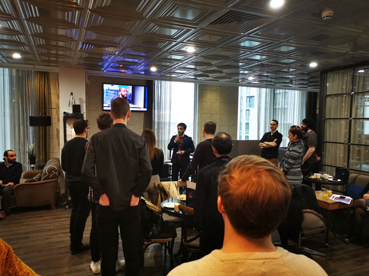 dansodergren's tweet photo. At the last @TheLandingMCUK huddle of the decade. #tlhuddle
With @barclays @eagle_labs_sal and @assistiveMatt talking about #3Dprinting and projects like @Revolution_EYES.
And @SalfordUni talking about #SmartCities and @social7mc promoting their great work @MediaCityUK. And... https://t.co/7VR4BT8nZf
