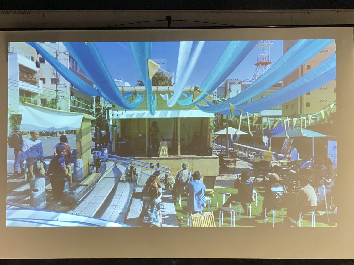 岩本唯史さん　ミズベリング・勝手にアーバニズム／水辺総研

和歌山の事例
街中にひとが集まる楽しさがわかった
事業者もほかの店にない特徴になった
イベントの表現が新たにできた
勝手に川のことをこどもたちに教える大人がでてきた

#TUJ2019