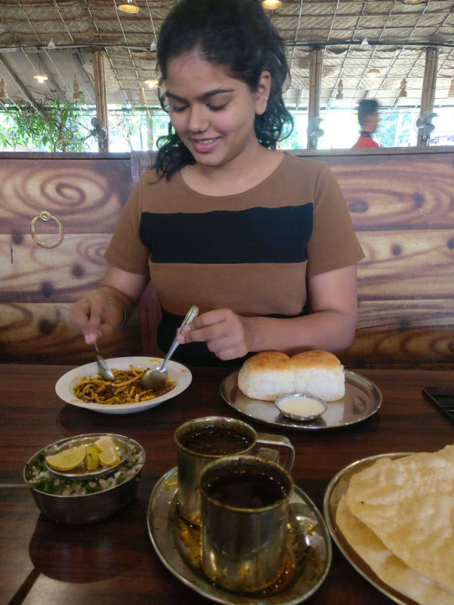 ruchapatki's tweet photo. My love for her, her love for misal!
#theopendiaries https://t.co/y76BsUXsT9
