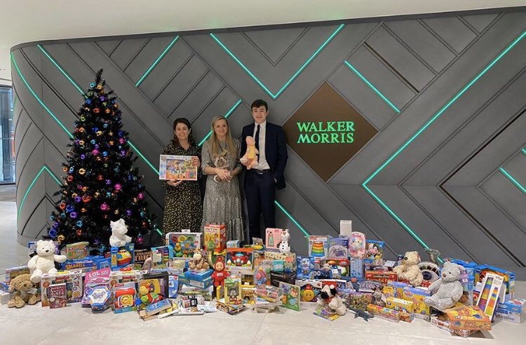 WMgraduate's tweet photo. Our employees have pulled out ALL the stops this year, our biggest year yet. They have donated 🎁170 presents🎁 to our annual KidsOut Christmas Appeal🎄🎅🏻 #givingtree2019 #walkermorris #kidsout https://t.co/fkEGoOI2yv
